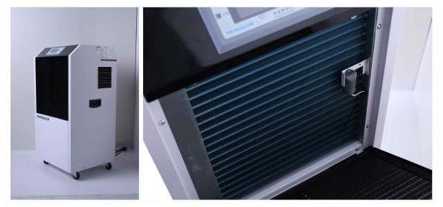 Máy sấy khí nhỏ gọn Máy hút ẩm cấp thương mại 80L để phục hồi thiệt hại do nước lũ