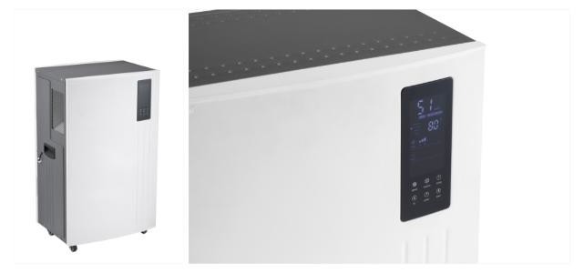Xây dựng trong Humidistat Dehumidifier thương mại với bộ lọc không khí thay thế 70 pin