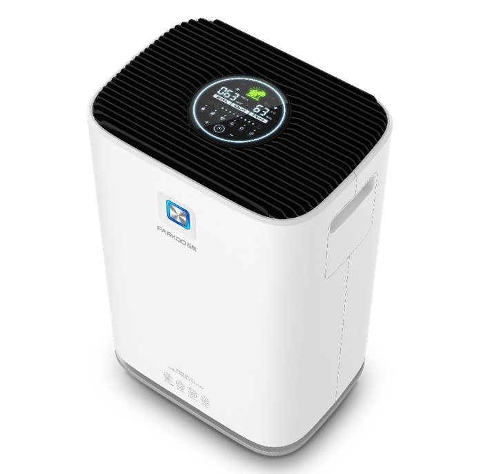 Bluetooth Smart Dehumidifier TFT LCD PM2.5 Chỉ số chất lượng không khí HEPA H11 Carbon Anion WiFi