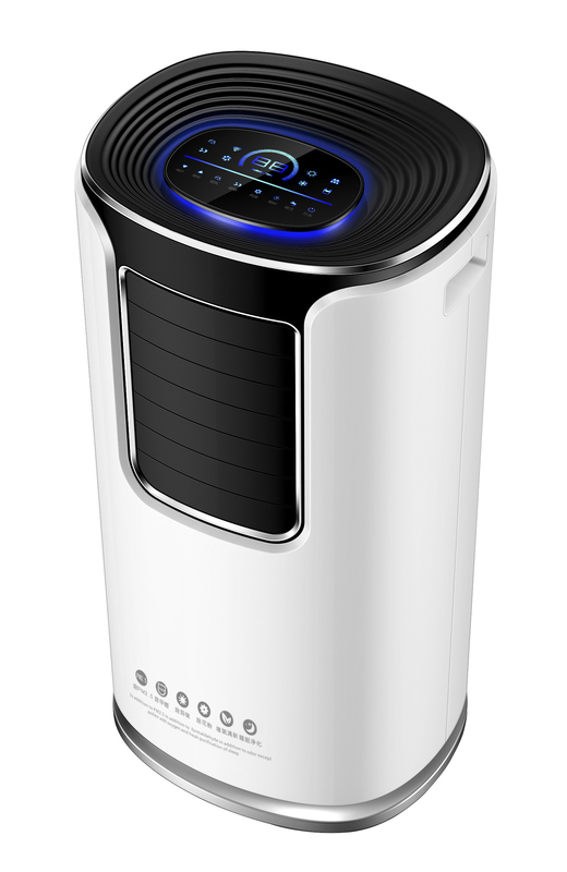 9000BTU Máy điều hòa không khí hấp thụ di động 4 Chế độ hoạt động 2 Tốc độ quạt An toàn khóa trẻ em