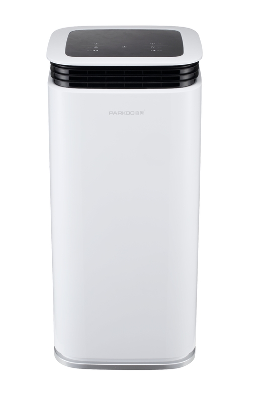18 pin LED nhà khử ẩm không khí 2.2L Tank Tower hiển thị cảm ứng đầy đủ Kiểm soát độ ẩm
