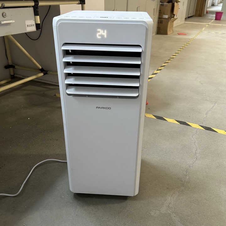 110V 115V 10000 BTU Tiếng ồn thấp Máy điều hòa không khí di động Không cố định Máy làm mát không khí Bấm nút Bấm nhẹ Bảng điều khiển