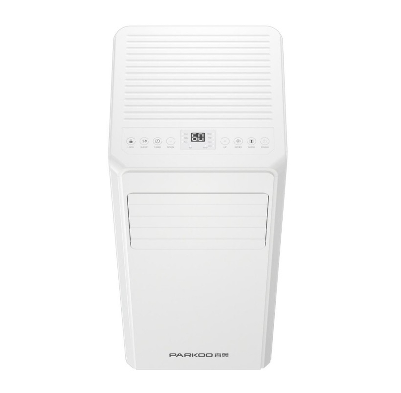 110V 115V 10000 BTU Tiếng ồn thấp Máy điều hòa không khí di động Không cố định Máy làm mát không khí Bấm nút Bấm nhẹ Bảng điều khiển