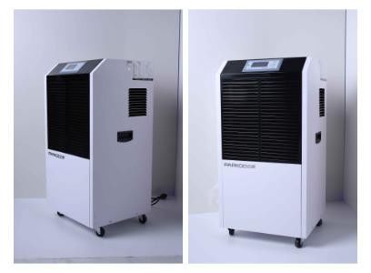 Bánh xe lớn đẩy tay kim loại Belin Thương hiệu R410a Chất làm lạnh Máy hút ẩm công nghiệp / thương mại