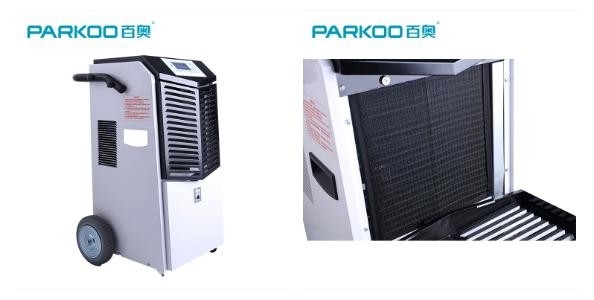 Điều khiển tự động 90L / D Máy hút ẩm di động thương mại cá nhân cho phòng phát triển nhà kho